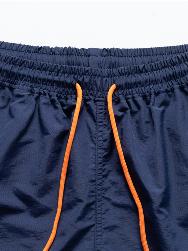 Kakaclo men's quick-dry summer shorts featuring an elastic waistband and contrasting drawstring